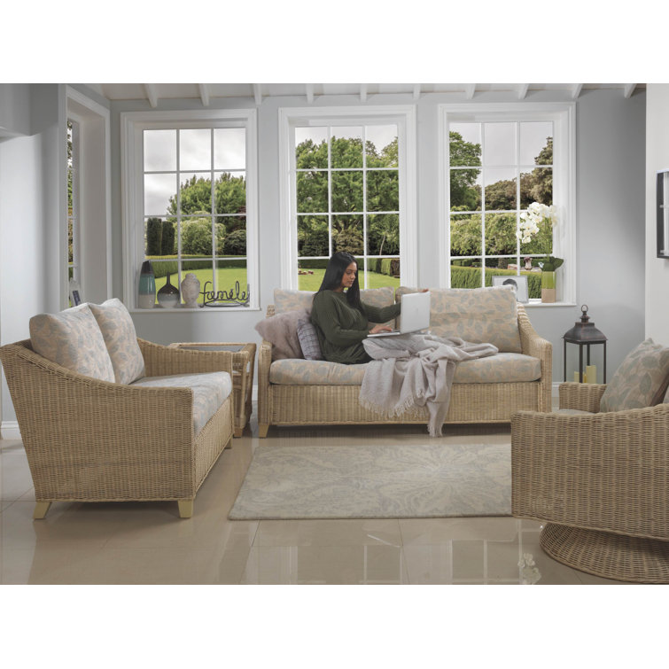 Highland Dunes Carly 4 Piece Conservatory Sofa Set Wayfair.co.uk
